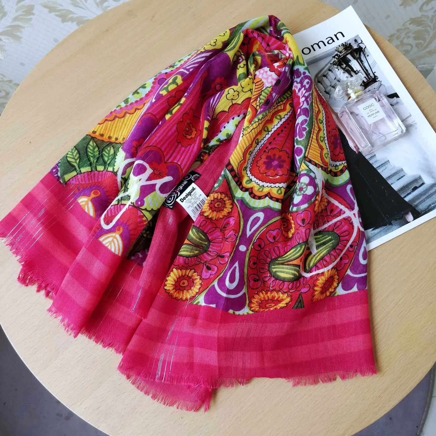 Foreign trade original single Spanish new print fashion beach gift shawl scarf,printed scarf women scarves