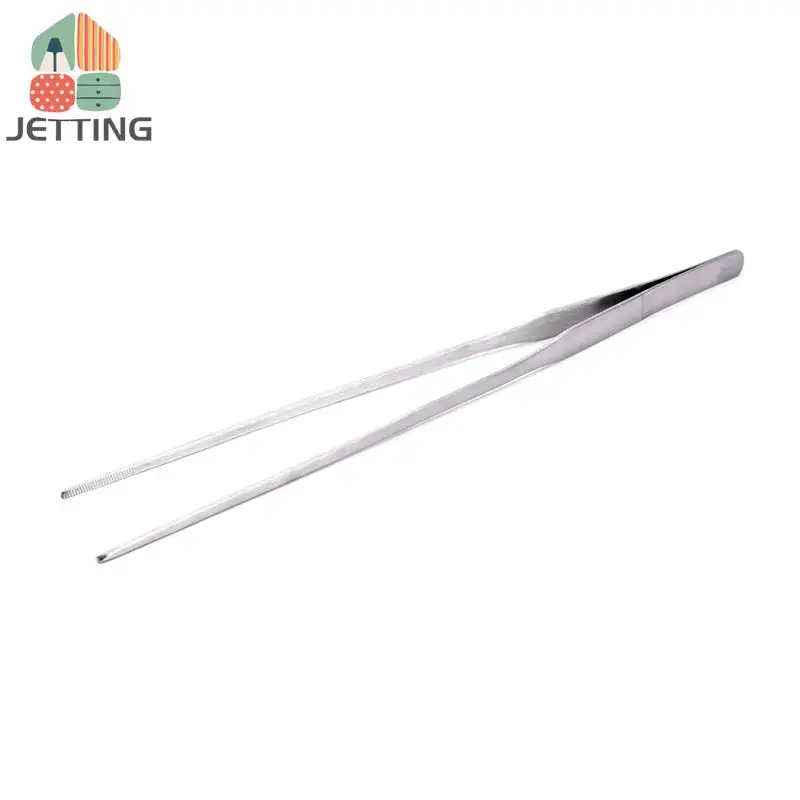 Fish Tank Tongs Aquarium Stainless Steel Live Plant Tank Tweezers 1PC 27cm