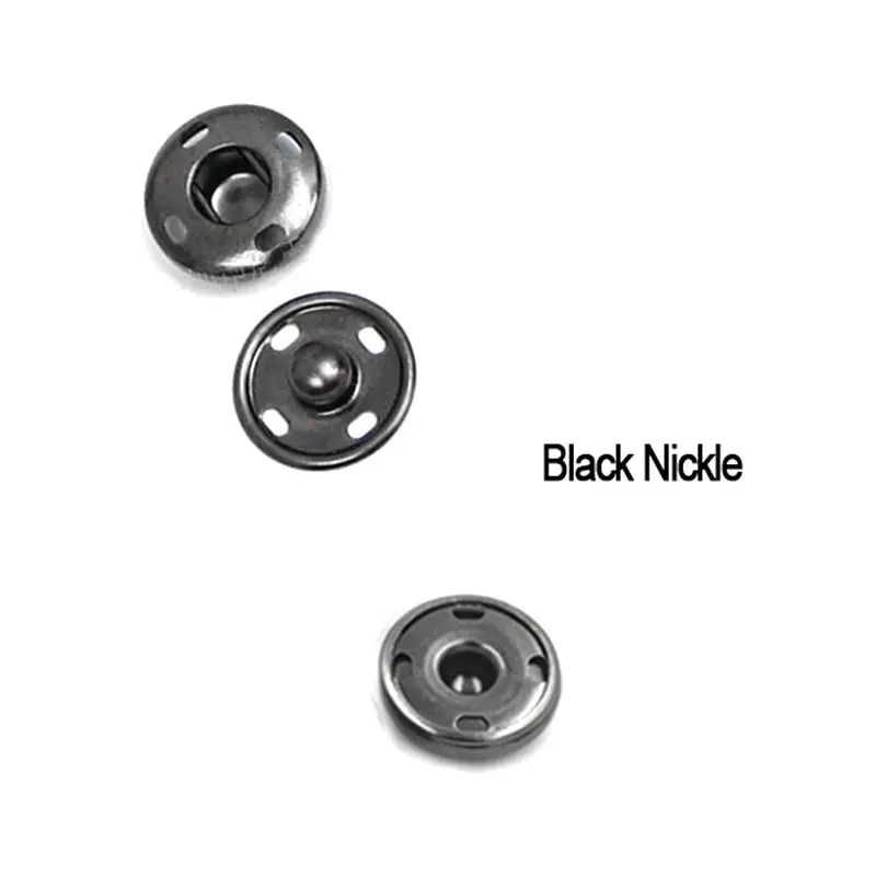 Wholesale 100sets/lot 15mm #484/831 four part brass metal button spring snap  button snap fasteners silver, bronze, black FP-003 - AliExpress