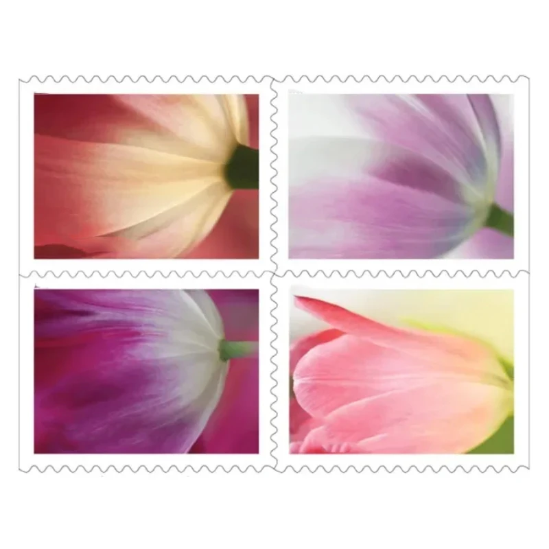 

Tulip Blossoms 2023 Unused Postage with Post Mark for Collecting