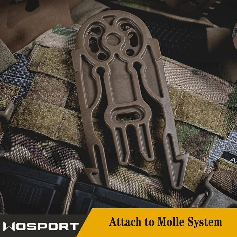 Tactical Quick Release Gun Holster Platform with Locking System Kit for Hunting Accessories