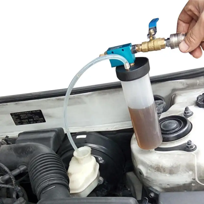 Fluid Extractor Automotive Universal Brake Bleeder Fluid Extractor Exchange Car Modification Connector Clutch Fluid Drained