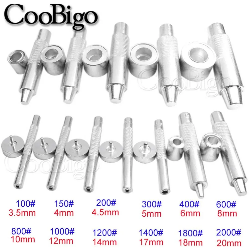 Ojal Metálico A Presión, Superficie Plana, Anillos De Presión, Ojales, Juntas Tóricas, Presilla Para Bolso, Fácil Instalación, Paquete De 4 Anillos Completos