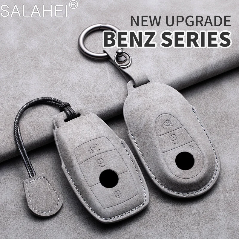 

Car Key Case Cover For Mercedes Benz A C E S G Class GLC CLE CLA GLB GLS W177 W205 W213 W222 AMG W206 W223 S350 C260 C300 S400