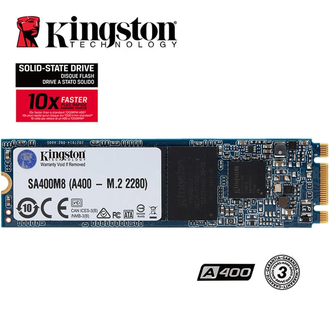 Kingston Technology A400 2.5 480 Go Série ATA III TLC