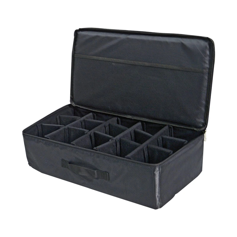 Interval For Protective Box Tool Case Lining Removable Zippered Partition File Bag 4