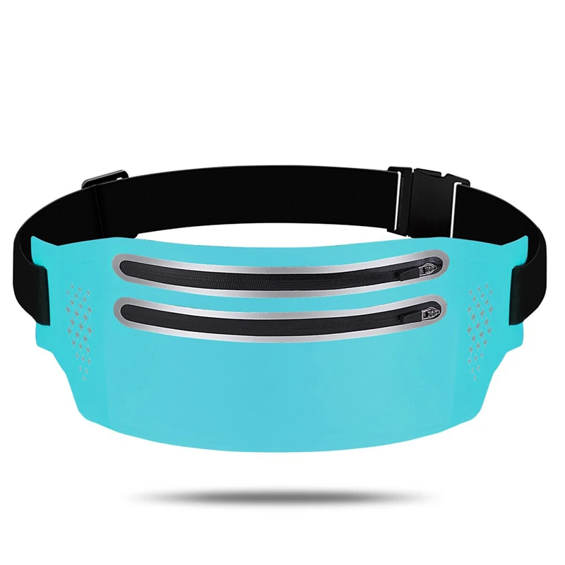 

Водонепроницаемая многофункциональная облегающая Спортивная поясная сумка с карманом, удобная дышащая однотонная забавная сумка для улицы