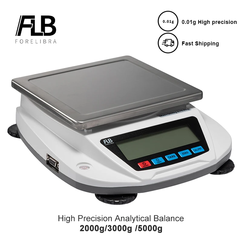 Digital Scale Science Laboratory Balance Chemistry Lab Gram Scale 0.01G  Accuracy