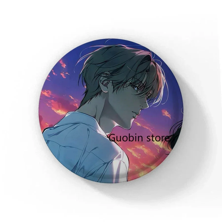 Enamel Pins 58mm Lost in The Cloud BL Anime Button Pin Cartoon Badge Backpack Decor