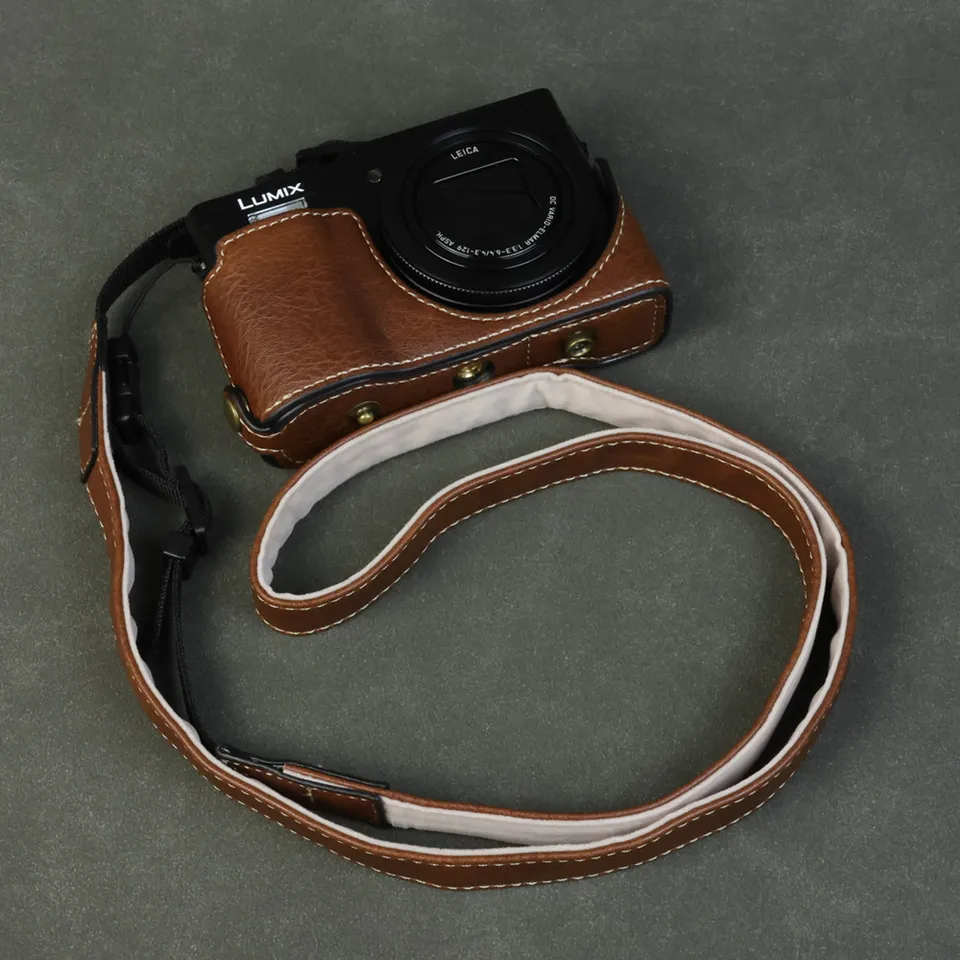 Synthetic Leather Camera Base Body Cover Kit Case Protector for