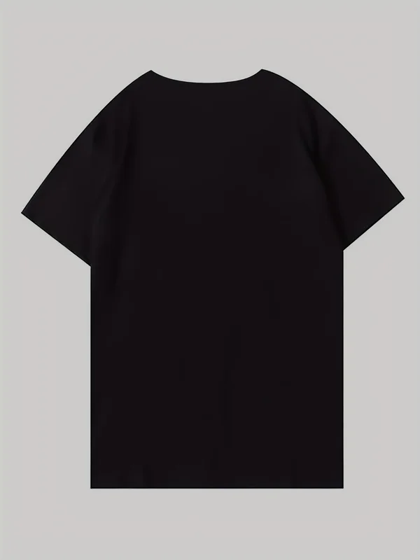Graphic Print T-shirt, Short Sleeve Crew Neck Casual Top For Summer & Spring, Women's Clothing