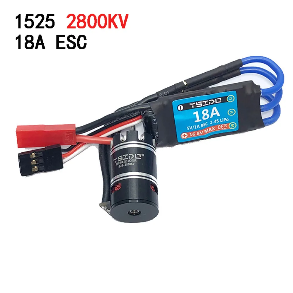 High-Performance Mini Brushless Motor & ESC Combo for RC Cars
