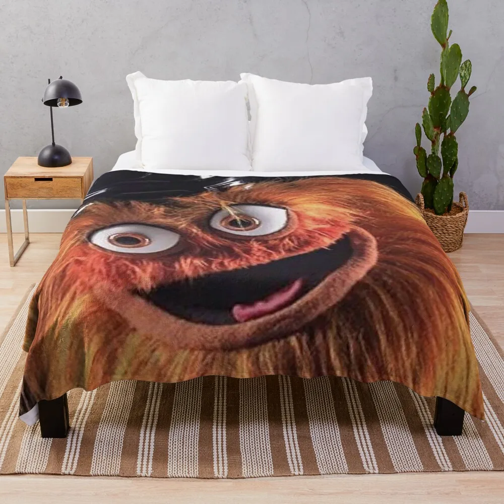 

Flyers New Mascot "Gritty" Throw Blanket Thin Blankets Baby Blanket