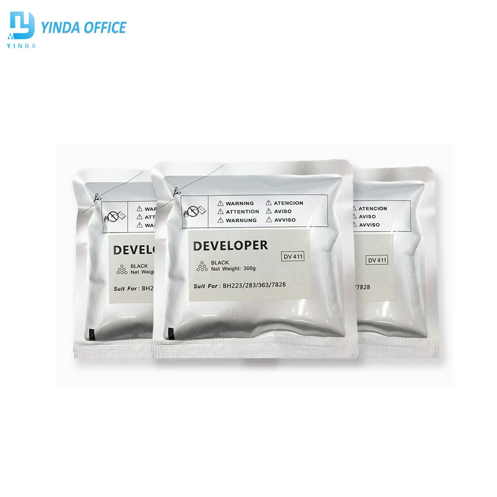 

1pc 300g/bag New compatible Dv411 Developer for Konica Minolta bizhub BH 223 283 363 423 7828 A202500 Black Developer