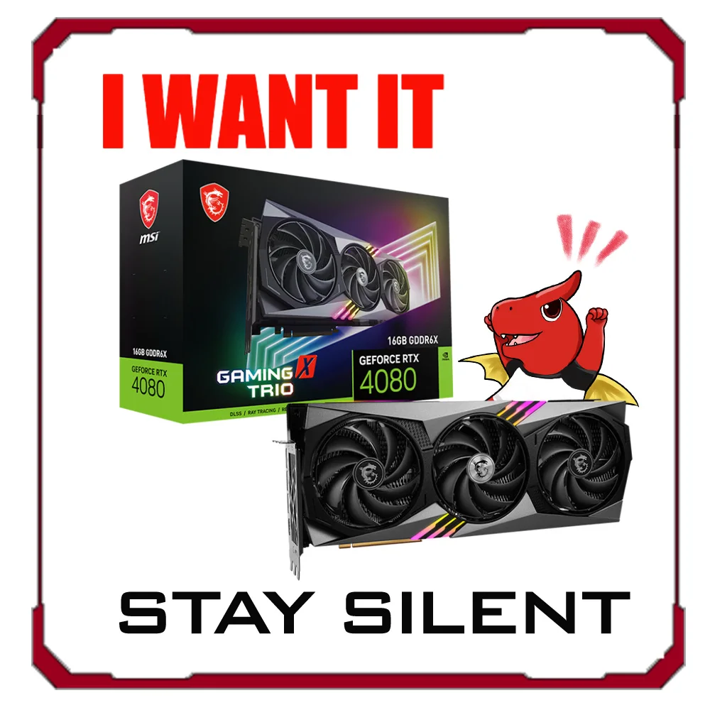 Рисунок 6 - Игровая Видеокарта MSI RTX 4080