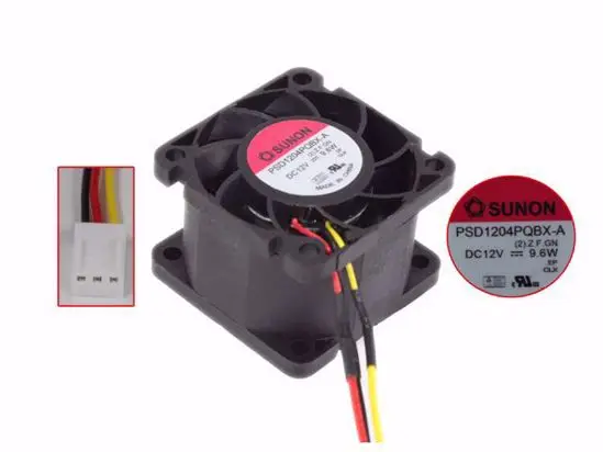 

A12038-80B-4RP-F2 DC 12V 2.70A 120x120x38 мм 4-проводной вентилятор охлаждения сервера