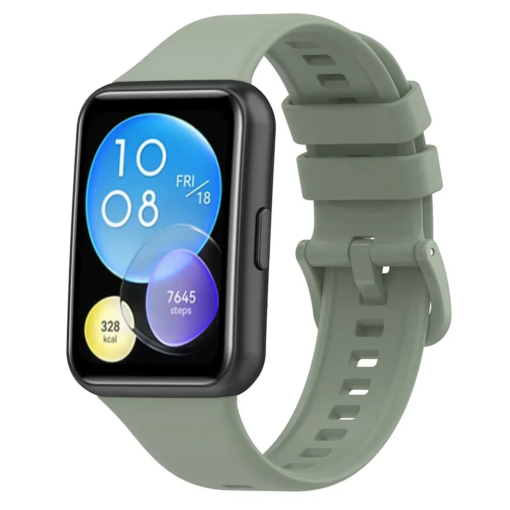 Silicone Strap with Transparent TPU Protective Case