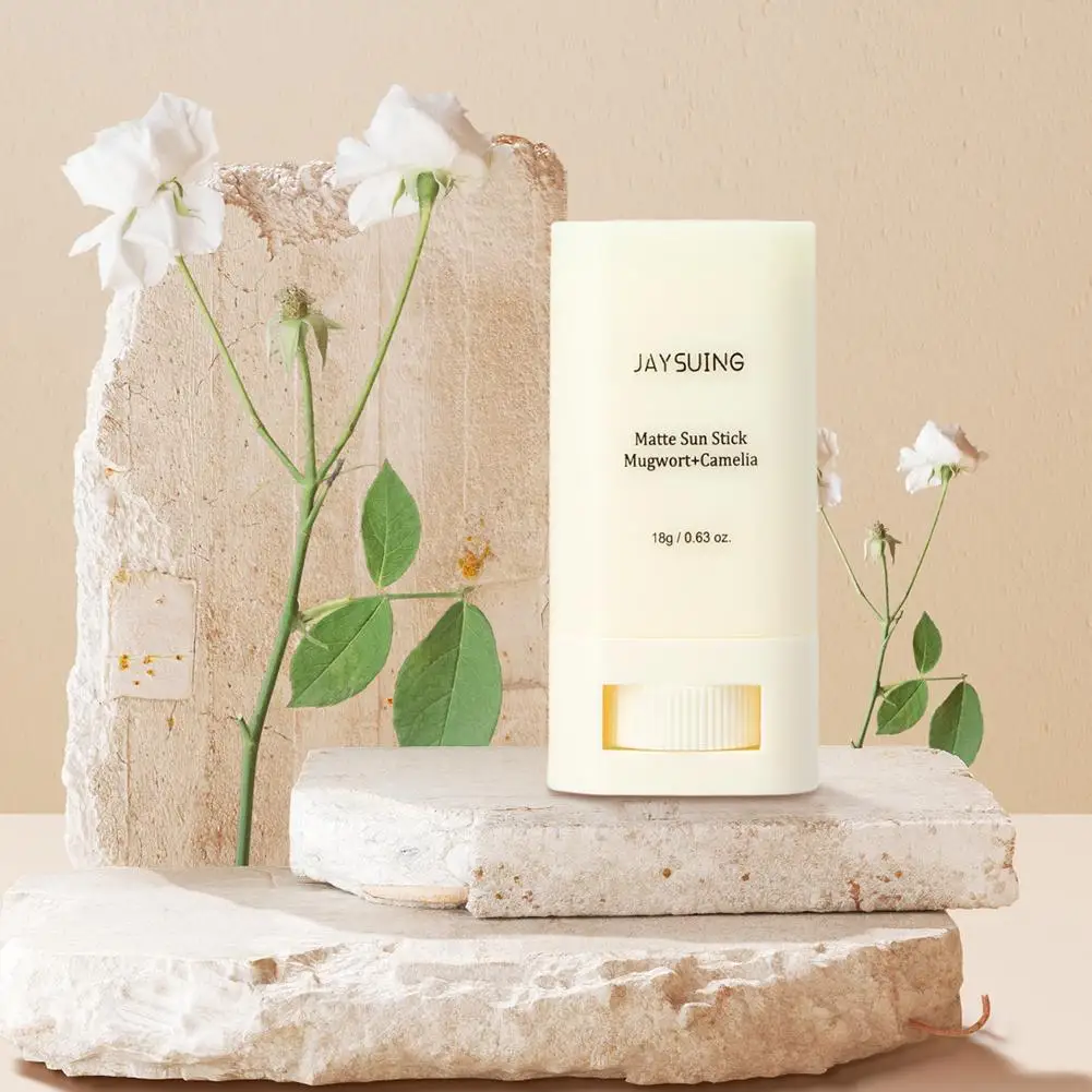 18g Matte Sunscreen Stick Isolation From Ultraviolet Rays Sun Block Moisturizing And Brightening Skin Tone For Skincare