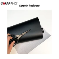 Car Wrapping Film Frosted Matte Black Bubble Free Vinyl Film Auto Color Change Decal Motorcycle Sticker Exterior Car Accessories 3