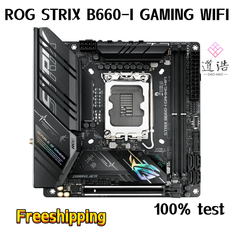 For ROG STRIX B660-I GAMING WIFI Motherboard 96GB M.2 PCI-E5.0 LGA 