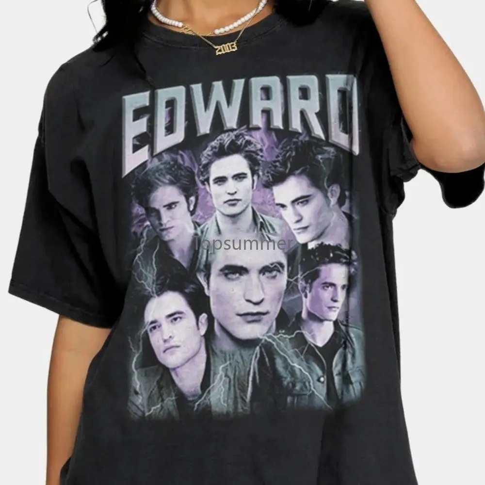 Edward Cullen Shirt Robert Pattinson Shirt Twilight Shirt Felpa Twilight Team Jacob Shirt Team Edward Edward