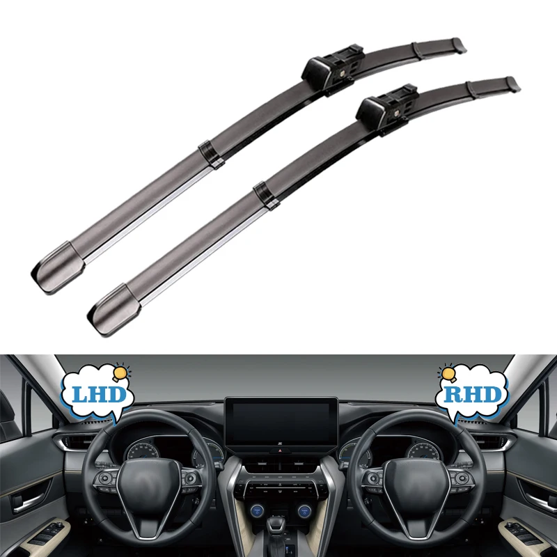 Premium Front Wiper Blades and Cutter for Windshield Maintenance, 26+19