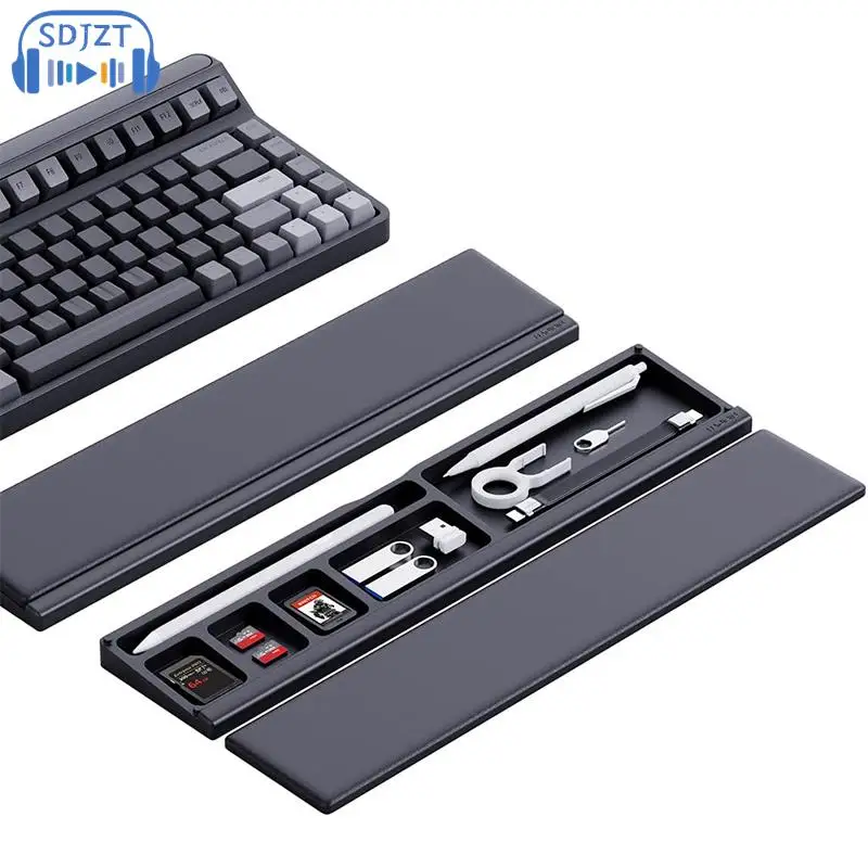 wrist pad Keyboard Wrist Rest Pad Ergonomic Soft Memory Foam Support Desktop Storage Box Easy Typing Pain Relief For Office Home