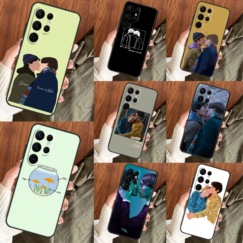 Custodia Young Royals Per Samsung Galaxy S20 Fe S21 Fe S22 S23 Ultra S8 S9 S10 Plus Note 10 20 Ultra Coque