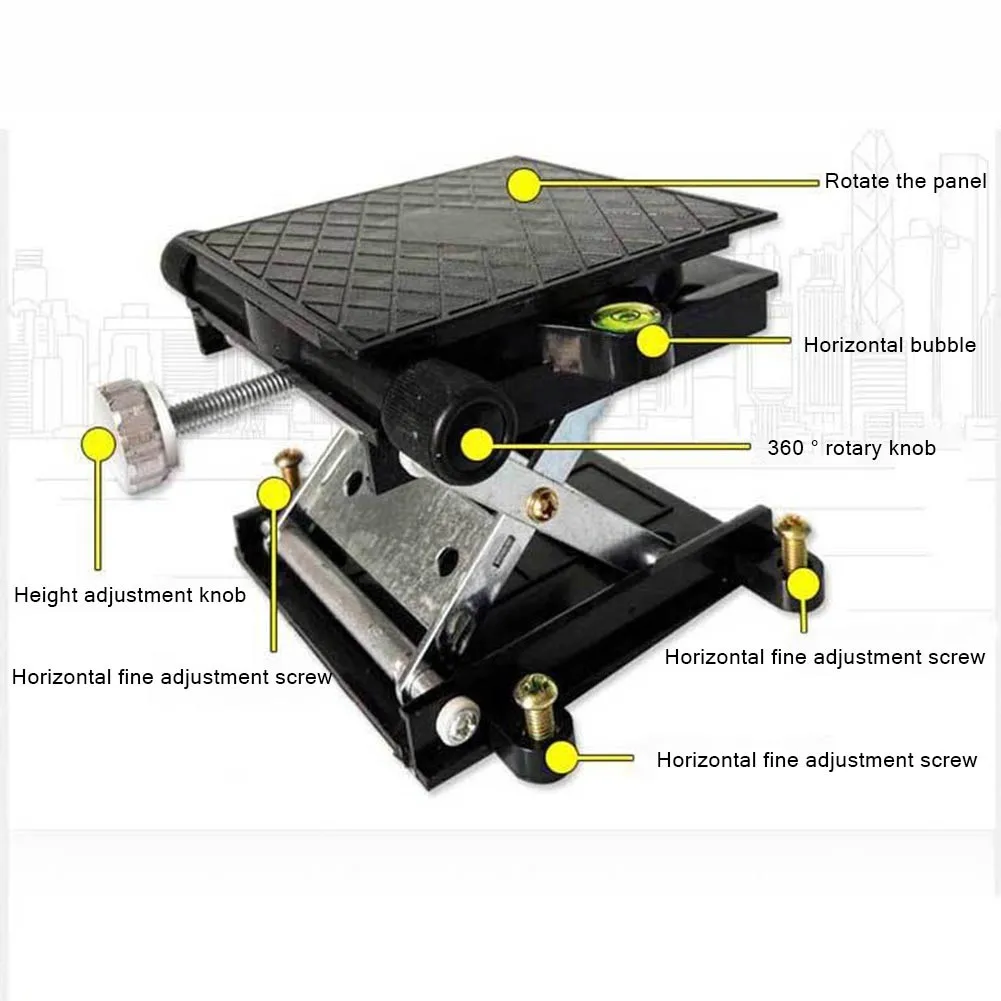 

Lifts Level Meter 3.6x3.6inch Aluminum Router Table Lift Woodworking Engraving Lab Lifting RackStand Manual Lifting Table Wood