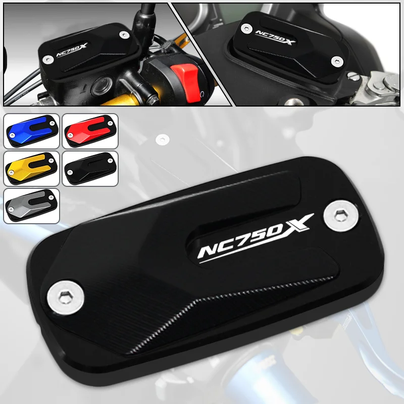 

NEW Accessories For Honda NC750X NC 750X 2012-2022 Motorcycle Front Brake Master Cylinder Fluid Reservoir Oil Cover nc750x