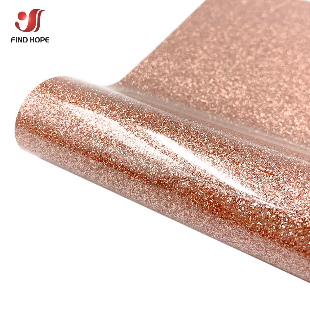 Vibrant Glitter Heat Transfer Vinyl for DIY T-Shirts and Gifts - 38 Assorted Colors