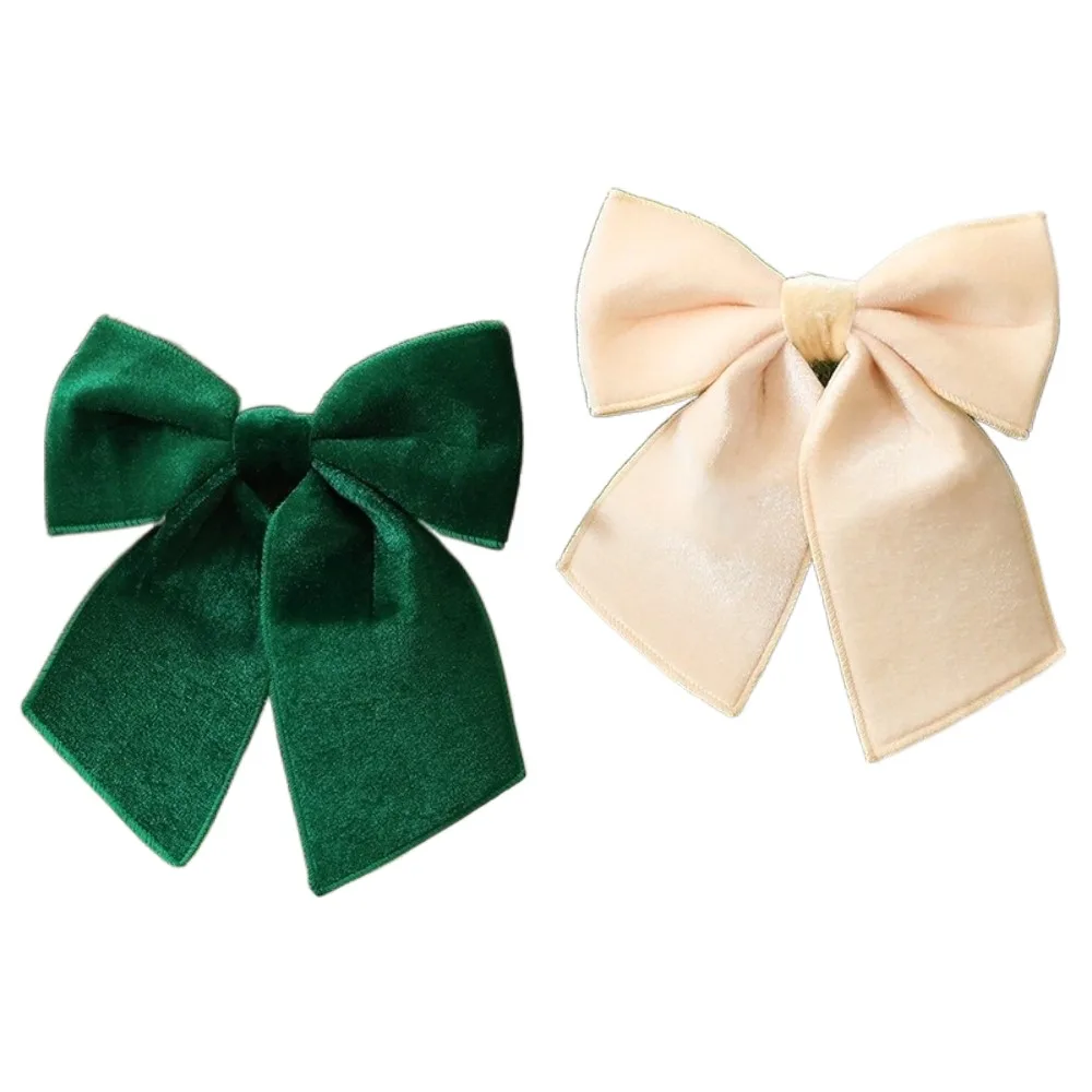 Flannelette Christmas Tree Bowknot Pendant Red DIY Ornament
