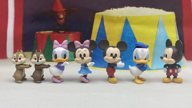 디즈니 팬들을 위한 보물: 정품 반다이 미키와 친구 도널드 덕 액션 피규어 디즈니 팬들을 위한 보물: 정품 반다이 미키와 친구 도널드 덕 액션 피규어