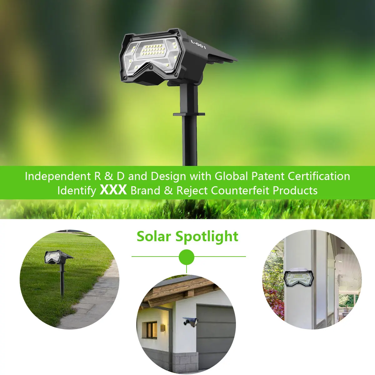 Lâmpada de Rua Luz ao ar Ip65 à Prova Solar Livre Jardim Decoração Iluminação Dadjustable Água Ajustável Holofotes Paisagem Casa Led 4 decoração iluminação ip65 à prova dadjustable água