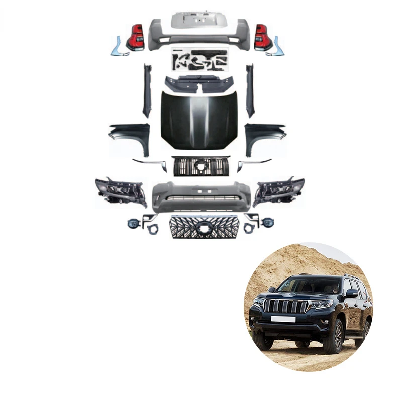 

Universal Car Accessories Exterior Other Auto Parts Plate Bodi Kit Car Body Kits Parts For Prado 2010-2014 To 2018