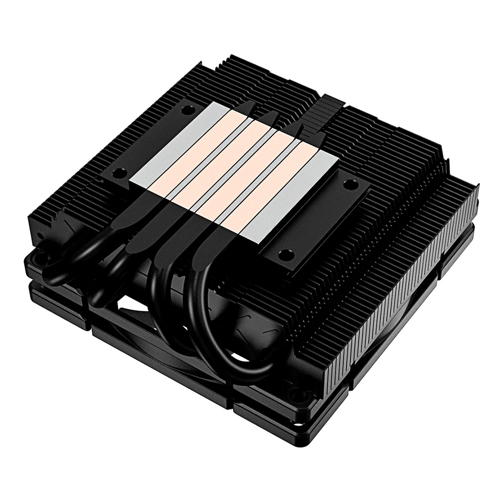 Slim CPU Radiador 4 Heatpipe 9 centímetros