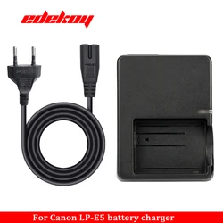 LC-E5/LC-E5C Battery Charger For Canon LP-E5 EOS Kiss,Kiss X2,Kiss X3,Rebel T1i,Rebel XS,Rebel Xsi,450D,500D,1000D Camera