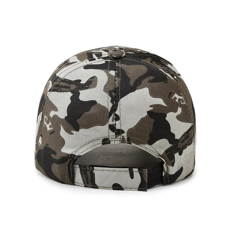 Casquette ajustable camouflage pêche été - Protection solaire camping randonnée pêche