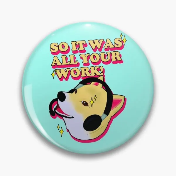 Silent Hill 2 Mira Dog Ending Soft Button Pin Jewelry Fashion Decor Metal Cartoon Cute Lover Creative Collar Spilla Clothes