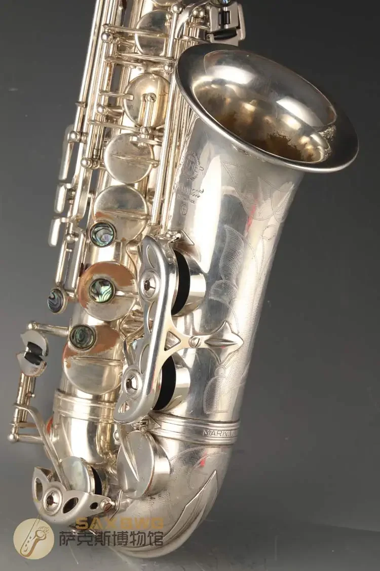 

New Mark 1958 Alto Saxophone Silver Plated Copy 99% Same Original Silver Eb E flat Sax with Case Reeds Mouthpieces
