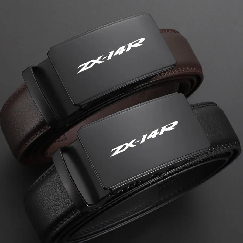 

For KAWASAKI NINJA ZX14R ZX-14R ZZR1400 ZX1400 GTR1400 Hard Metal Quick Release Buckle Men's Tactical Belt Men's
