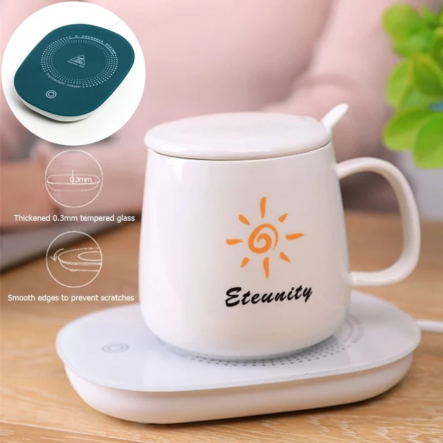 Mini Cup Warmer Usb Coffee Heater Car Tea Maker Small Portable Cup Heating  Pad