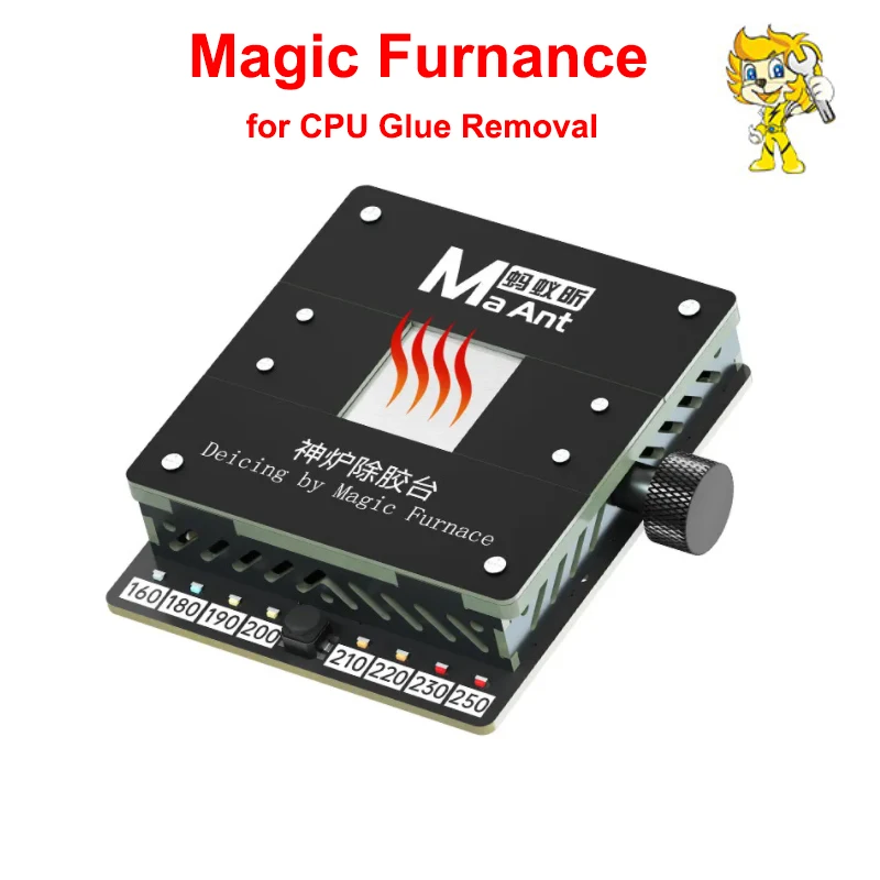 MaAnt SL-1 CPU Glue Removal Table Magic Furnance For Mobile Phone IC CPU Heating Glue Removal Solder Removal BGA Reball