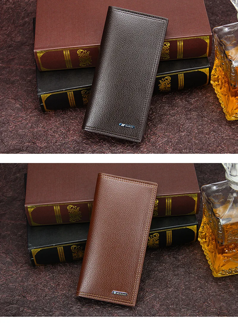 Men's Wallet Long Fashion Men's Magnetic Buckle Plus Envelope Large-capacity Multi-card Pocket Wallet Multi-card Wallet