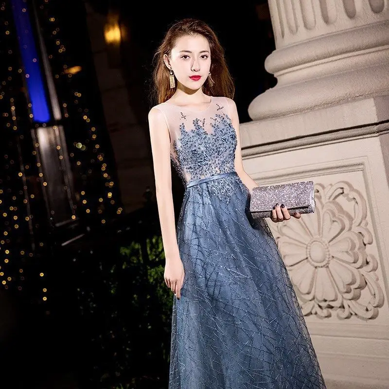 

Formal Dress For Women 2024 elegant banquet party women's long Ball Gown Graduation