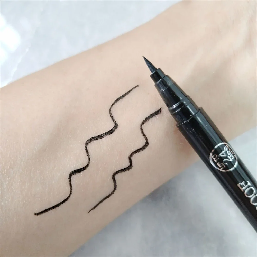 Waterproof Long Lasting Black Eyeliner Pencil Smudge Proof Set_voghion.com