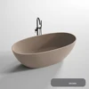 1700x800x560mm BATHROOM Colourful SOLID SURFACE BATHTUB ARTIFICIAL STONE FREESTANDING TUB BR8028 5