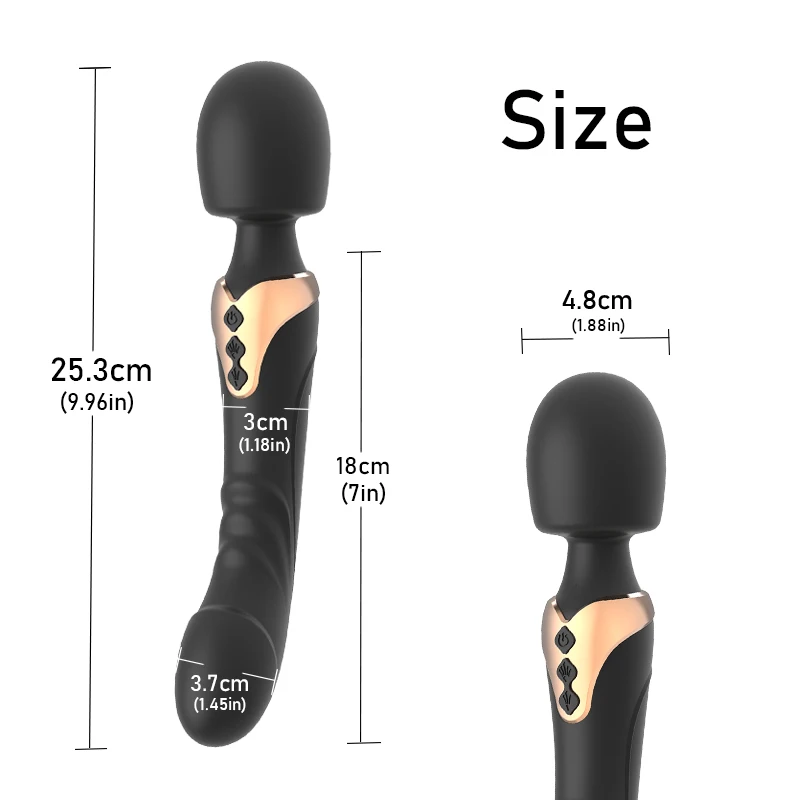 Female Sex Toys Powerful AV Vibrator Dildos Magic Wand Women 10 Modes Clitoris Stimulator G Spot Vagina Massager