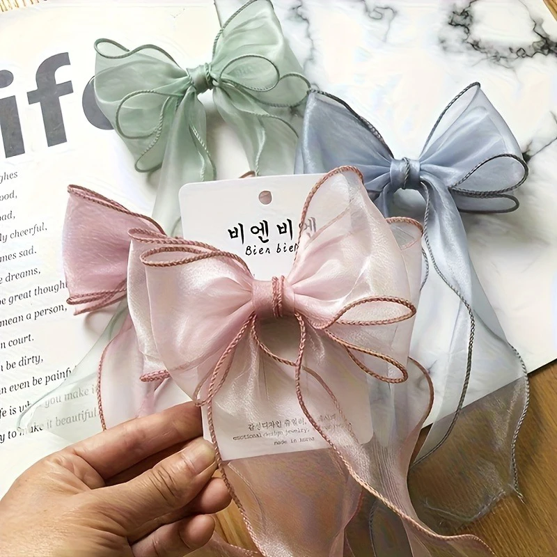 Wavy Edge Solid Color Yarn Ribbon for Crafting and Gift Packaging