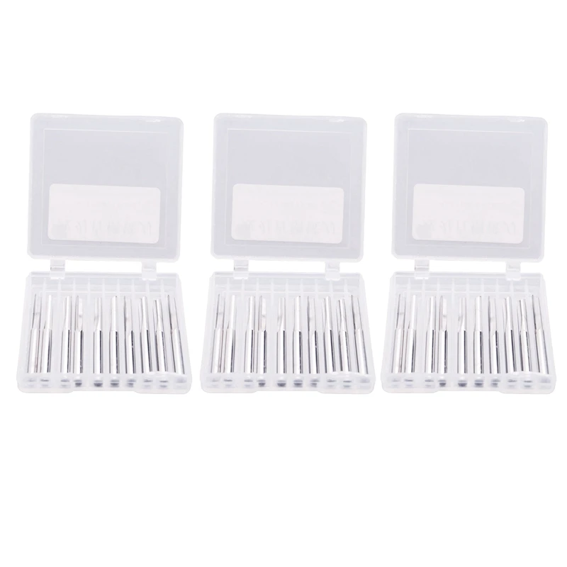 

30Pcs 2 Flute Cnc Router Bits 3.175Mm Straight Slot Tungsten Steel Milling Cutter For Wood Mdf Plastic